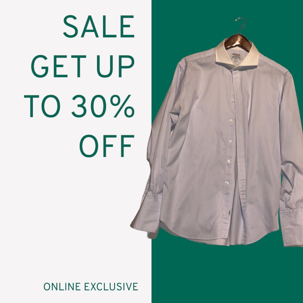 T M Lewin, men’s dress shirt
